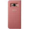 Husa Samsung Clear View Cover pentru Galaxy S8 Plus G955, Roz