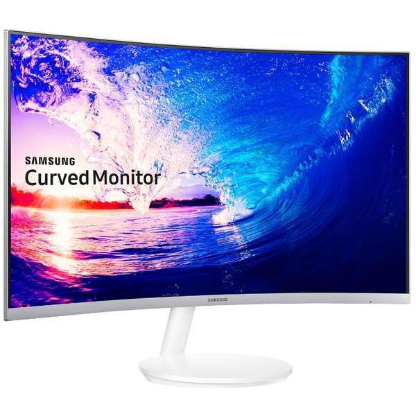 Monitor Gaming Samsung LC27F581FDUXEN, 27.0'' Full HD, 4ms, Ecran curbat, Alb