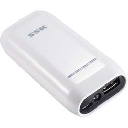 Baterie externa SSK SRBC533, 4000 mAh, Alb