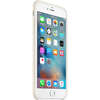 Capac protectie spate Apple Silicone Case pentru iPhone 6s Plus, Alb Antique