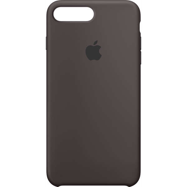 Capac protectie spate Apple Silicone Case pentru iPhone 7 Plus, Gri Cocoa
