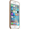 Capac protectie spate Apple Leather Case pentru iPhone 6s Plus, Maro