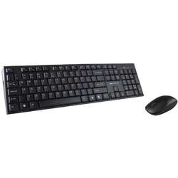 Kit Tastatura si Mouse Serioux NK9800WR, Wireless, USB, Negru