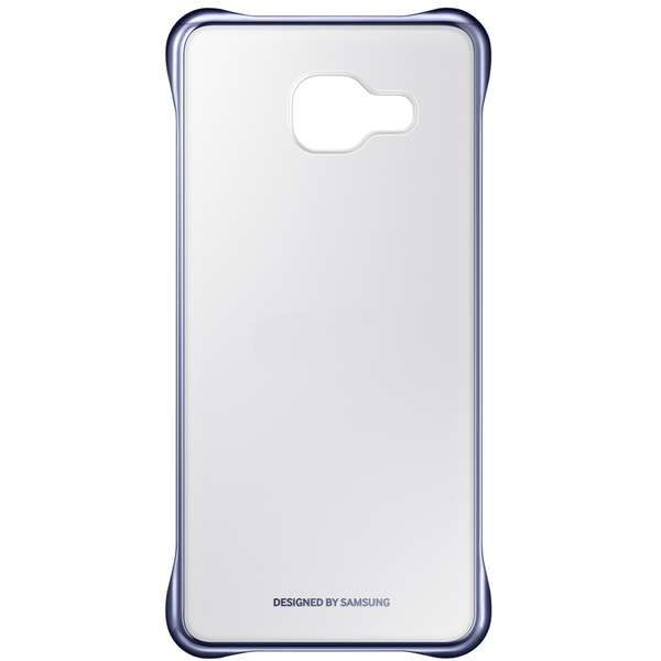Capac protectie spate Samsung Clear Cover pentru Galaxy A3 2016 A310, Negru