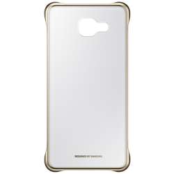 Clear Cover pentru Galaxy A3 2016 A310, Auriu
