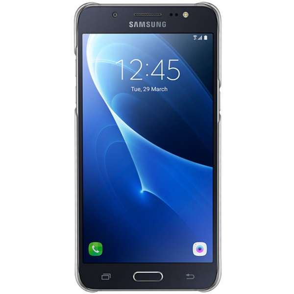 Capac protectie spate Samsung Slim Cover pentru Galaxy J5 2016 J510, Transparent