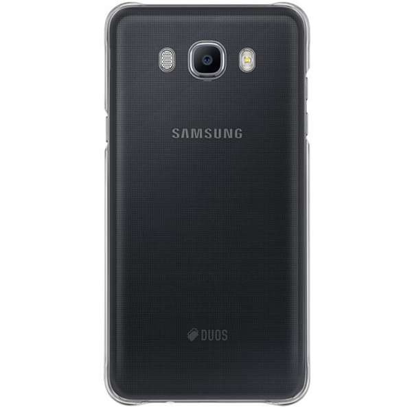 Capac protectie spate Samsung Slim Cover pentru Galaxy J7 2016 J710, Transparent