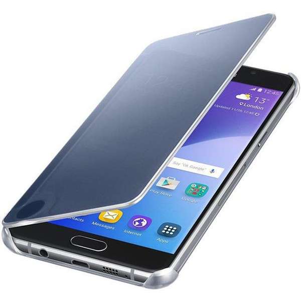 Husa Samsung Clear View pentru Galaxy A5 2016 A510, Negru