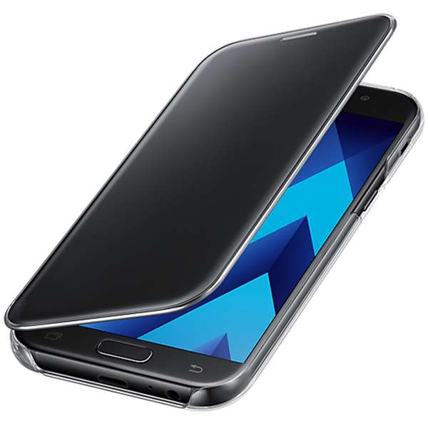 Husa Samsung Clear View pentru Galaxy A5 2017 A520, Negru