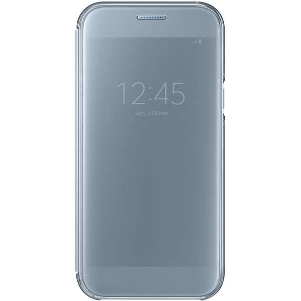 Husa Samsung Clear View pentru Galaxy A5 2017 A520, Albastru
