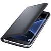 Husa Samsung LED View Cover pentru Galaxy S7 Edge G935, Negru