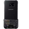 Capac protectie spate cu tastatura QWERTY Samsung pentru Galaxy S7 Edge G935, Negru