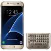 Capac protectie spate cu tastatura QWERTY Samsung pentru Galaxy S7 Edge G935, Auriu
