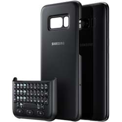 Capac protectie spate cu tastatura QWERTY Samsung pentru Galaxy S8 Plus G955, Negru