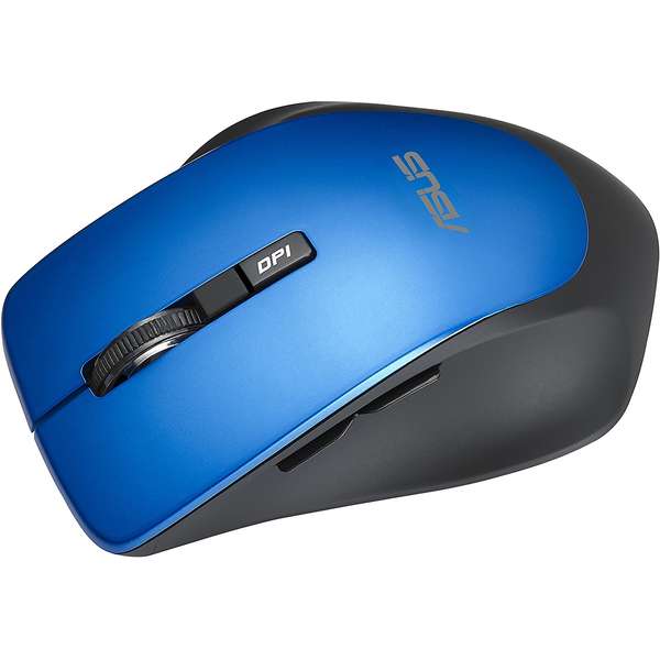 Mouse Asus WT425, wireless, 6 butoane, Blue