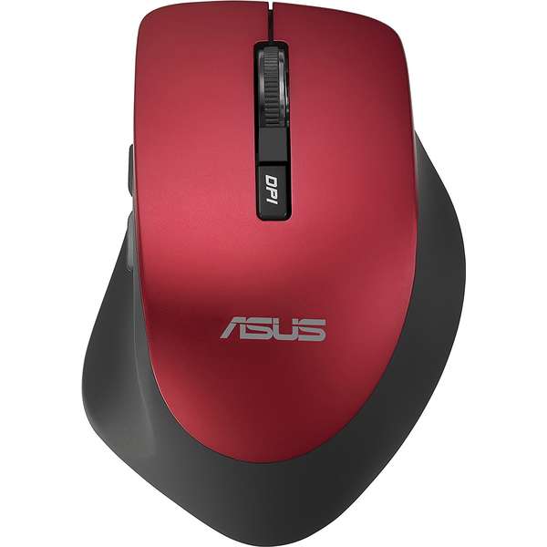 Mouse Asus WT425, wireless, 6 butoane, Red
