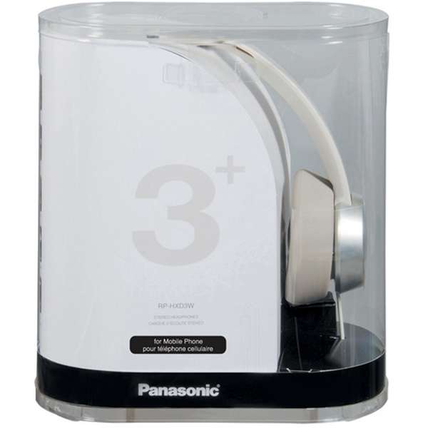Casca handsfree Panasonic RP-HXD3WE-W, Over-Head, Alb