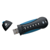 Memorie USB Corsair Padlock 3, 32GB, USB 3.0, Negru/Albastru
