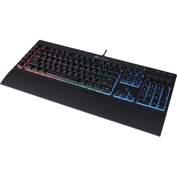 Tastatura gaming Corsair K55 RGB, USB, Negru