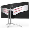 Monitor LED AOC AG352QCX, 35.0'' QHD, 4ms, Ecran curbat, Negru/Argintiu