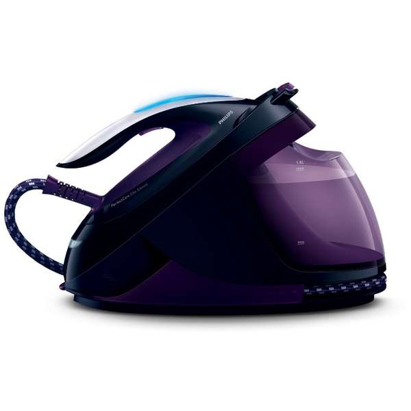 Statie de calcat Philips PerfectCare Elite GC9650/80, 2400W, Negru/Mov