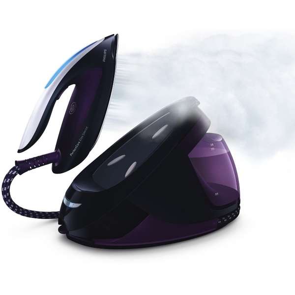 Statie de calcat Philips PerfectCare Elite GC9650/80, 2400W, Negru/Mov
