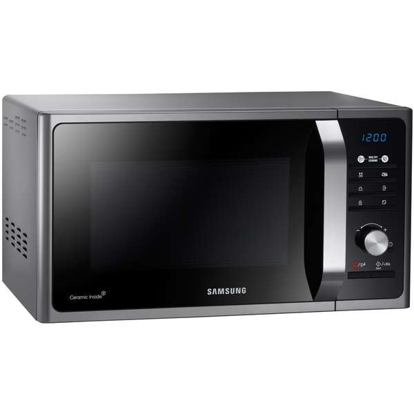 Cuptor cu microunde Samsung MS23F301TAS, 800W, 23L, Argintiu