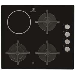 Plita Gaz/Electrica incorporabila Electrolux EGE6182NOK, Negru