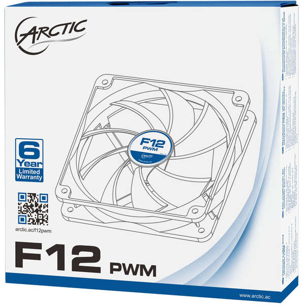 Ventilator PC Arctic F12 PWM Rev.2, 120mm