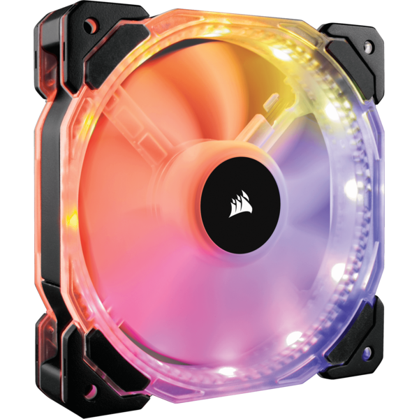 Ventilator PC Corsair HD140 RGB LED High Performance 140mm PWM Fan