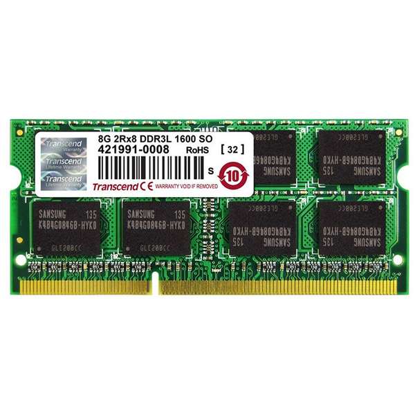 Memorie Notebook Transcend TS8GJMA384H, 8GB, DDR3, 1600MHz, 1.35V, Compatibil Apple iMac 2013