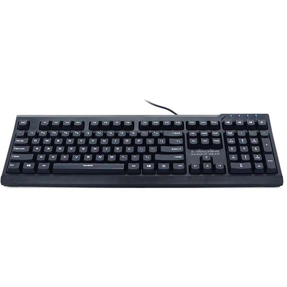 Tastatura Zalman ZM-K650WP, USB/PS2, Negru