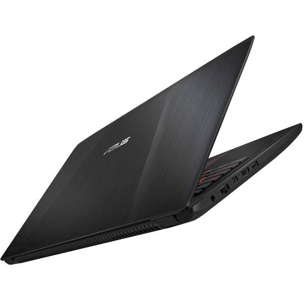 Laptop Asus FX502VM-FY244, 15.6'' FHD, Core i7-7700HQ 2.8GHz, 12GB DDR4, 1TB HDD, GeForce GTX 1060 3GB, Endless OS, Negru
