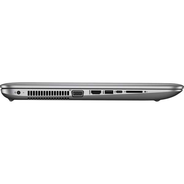 Laptop HP ProBook 470 G4, 17.3'' HD+, Core i5-7200U 2.5GHz, 8GB DDR4, 1TB HDD, GeForce 930MX 2GB, FingerPrint Reader, FreeDOS, Argintiu, Geanta inclusa