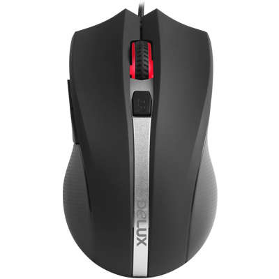 Mouse gaming Delux M516, USB, Optic, 2400dpi, Negru