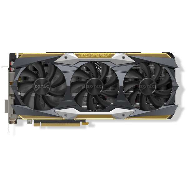 Placa video Zotac GeForce GTX 1080 Ti AMP! Extreme Core Edition, 11GB GDDR5X, 352 biti