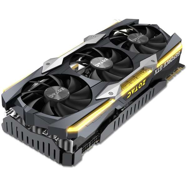 Placa video Zotac GeForce GTX 1080 Ti AMP! Extreme Core Edition, 11GB GDDR5X, 352 biti