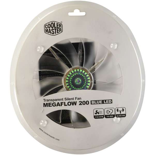 Ventilator PC Cooler Master MegaFlow 200 Blue