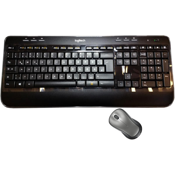 Kit Tastatura si Mouse Logitech Wireless Combo MK520, Layout DE