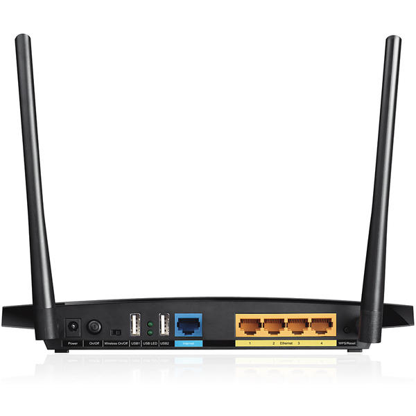 Router Wireless TP-LINK TL-WDR3600, 802.11 a/b/g/n, 300 + 300 Mbps, Dual Band