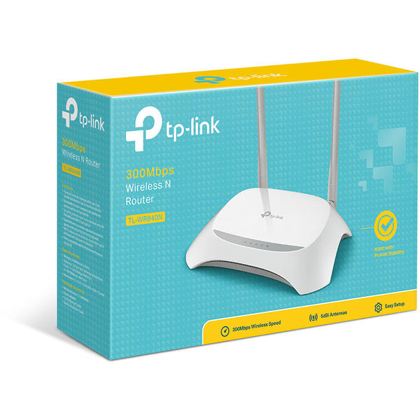 Router Wireless TP-LINK TL-WR840N, 802.11 b/g/n, 300Mbps, 2.4GHz