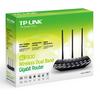 Router Wireless TP-LINK Archer C2, 450 + 433Mbps, Dual Band 2.4GHz si 5GHz, Management