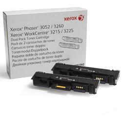 Xerox Toner 106R02782 pentru Phaser 3052/3260, WorkCentre 3215/3225, Pachet dublu, Negru