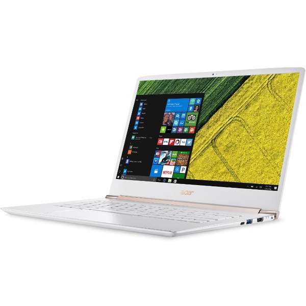 Laptop Acer Swift SF514-51-5578, 14.0'' FHD, Core i5-7200U 2.5GHz, 8GB DDR3, 256GB SSD, Intel HD 620, Win 10 Home 64bit, Alb