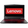 Laptop Lenovo Legion Y520-15IKBN, 15.6'' FHD, Core i7-7700HQ 2.8GHz, 8GB DDR4, 1TB HDD, GeForce GTX 1050 4GB, FreeDOS, Negru
