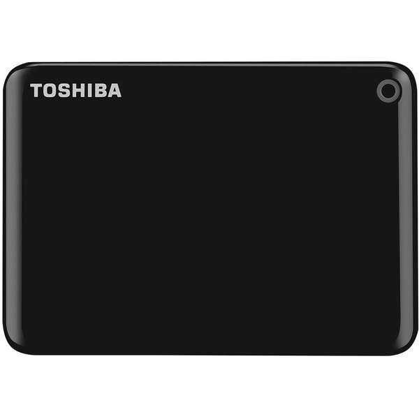 Hard Disk Extern Toshiba Canvio Connect II, 3TB, USB 3.0, Negru