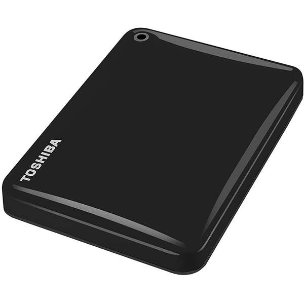 Hard Disk Extern Toshiba Canvio Connect II, 3TB, USB 3.0, Negru