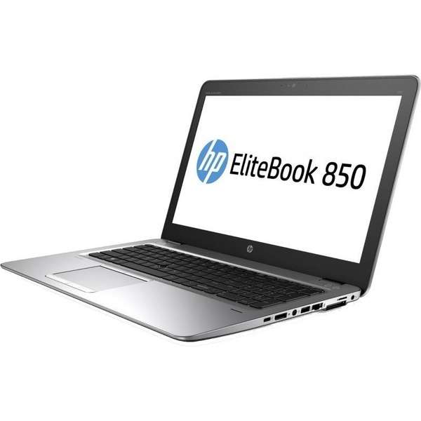 Laptop HP EliteBook 850 G4, 15.6'' FHD, Core i5-7200U 2.5GHz, 8GB DDR4, 256GB SSD, Intel HD 620, FingerPrint Reader, Win 10 Pro 64bit, Argintiu