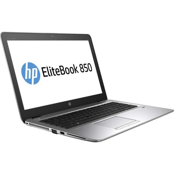 Laptop HP EliteBook 850 G4, 15.6'' FHD, Core i7-7500U 2.7GHz, 8GB DDR4, 512GB SSD, Intel HD 620, 4G, FingerPrint Reader, Win 10 Pro 64bit, Argintiu