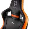 Scaun Gaming NobleChairs Epic Penta Sport Edition, Negru/Portocaliu